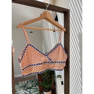 Out From Under Urban Outfitters Bralette‎ Paisley Print Smocked XL